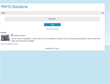 Tablet Screenshot of paygsolutions.blogspot.com