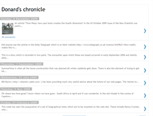 Tablet Screenshot of donardschronicle.blogspot.com