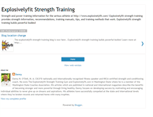 Tablet Screenshot of explosivelyfit.blogspot.com