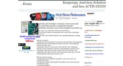 Desktop Screenshot of kaspersky-freeactivation.blogspot.com