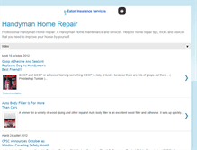 Tablet Screenshot of handyman-home-repair.blogspot.com