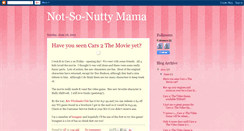 Desktop Screenshot of not-so-nutty-mama.blogspot.com