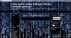 Desktop Screenshot of linuxgeeksunited.blogspot.com