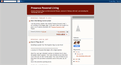 Desktop Screenshot of presencepowered.blogspot.com