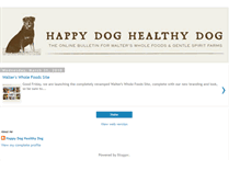 Tablet Screenshot of happydoghealthydog.blogspot.com
