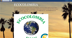 Desktop Screenshot of ecocolombiaong.blogspot.com