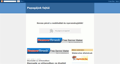 Desktop Screenshot of papagajfajtak.blogspot.com