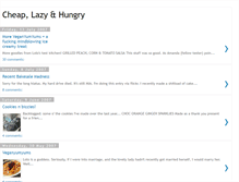 Tablet Screenshot of cheaplazyandhungry.blogspot.com