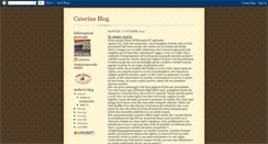 Desktop Screenshot of cenina-caterina.blogspot.com