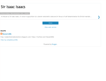Tablet Screenshot of isaacisaacs.blogspot.com