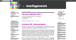 Desktop Screenshot of amorfogenesis.blogspot.com