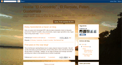 Desktop Screenshot of hostalelcocodrilo.blogspot.com