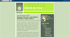 Desktop Screenshot of niteroiemfoco.blogspot.com