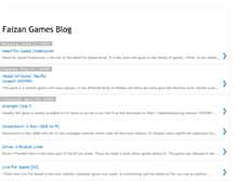 Tablet Screenshot of faizangames.blogspot.com