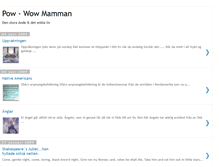 Tablet Screenshot of pow-wow-mamman.blogspot.com