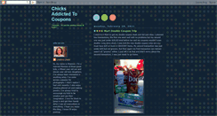 Desktop Screenshot of chicksaddictedtocoupons.blogspot.com