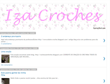 Tablet Screenshot of crochedosanjos.blogspot.com