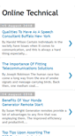 Mobile Screenshot of onlinetechnical.blogspot.com