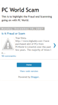 Mobile Screenshot of pcscam.blogspot.com