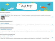 Tablet Screenshot of emilie-et-matthieu.blogspot.com