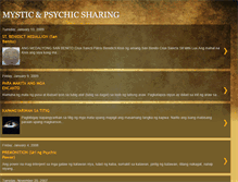 Tablet Screenshot of mysticpsychicsharing.blogspot.com