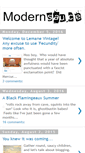 Mobile Screenshot of modernsauce.blogspot.com
