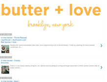 Tablet Screenshot of butterpluslove.blogspot.com