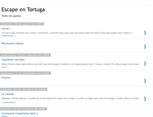 Tablet Screenshot of escapeentortuga.blogspot.com