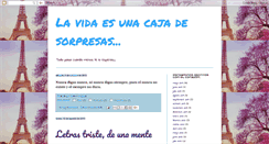 Desktop Screenshot of lavidacontigoesmuchomejor.blogspot.com
