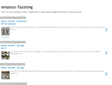 Tablet Screenshot of amateurfaceting.blogspot.com