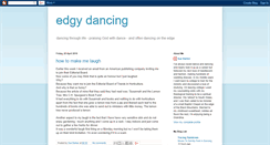 Desktop Screenshot of edgydancing.blogspot.com