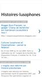 Mobile Screenshot of histoires-lusophones.blogspot.com