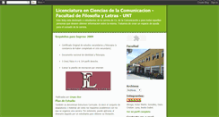 Desktop Screenshot of cscomunicacion-unt.blogspot.com