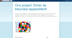Desktop Screenshot of elmerdelapjesolifant.blogspot.com