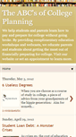 Mobile Screenshot of abccollegeplanning.blogspot.com