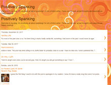 Tablet Screenshot of positivelyspanking.blogspot.com