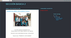 Desktop Screenshot of cglvseccionb2.blogspot.com