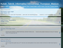 Tablet Screenshot of mahasiswatrunojoyo.blogspot.com