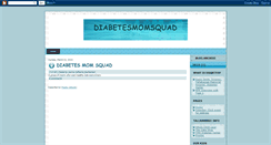 Desktop Screenshot of diabetesmomsquad.blogspot.com