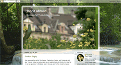 Desktop Screenshot of hobbitabroad.blogspot.com