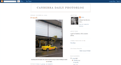 Desktop Screenshot of canberradaily.blogspot.com