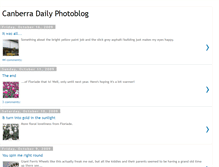 Tablet Screenshot of canberradaily.blogspot.com