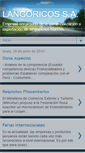 Mobile Screenshot of langoricos-productos.blogspot.com