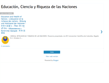 Tablet Screenshot of inteligenciasyriquezas.blogspot.com