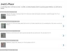 Tablet Screenshot of jnettsplace.blogspot.com