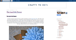 Desktop Screenshot of crafty-to-dos.blogspot.com