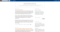 Desktop Screenshot of baptistgadfly.blogspot.com