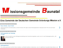 Tablet Screenshot of missionsgemeinde.blogspot.com