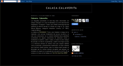 Desktop Screenshot of calaca-calaverita.blogspot.com