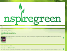 Tablet Screenshot of nspiregreen.blogspot.com